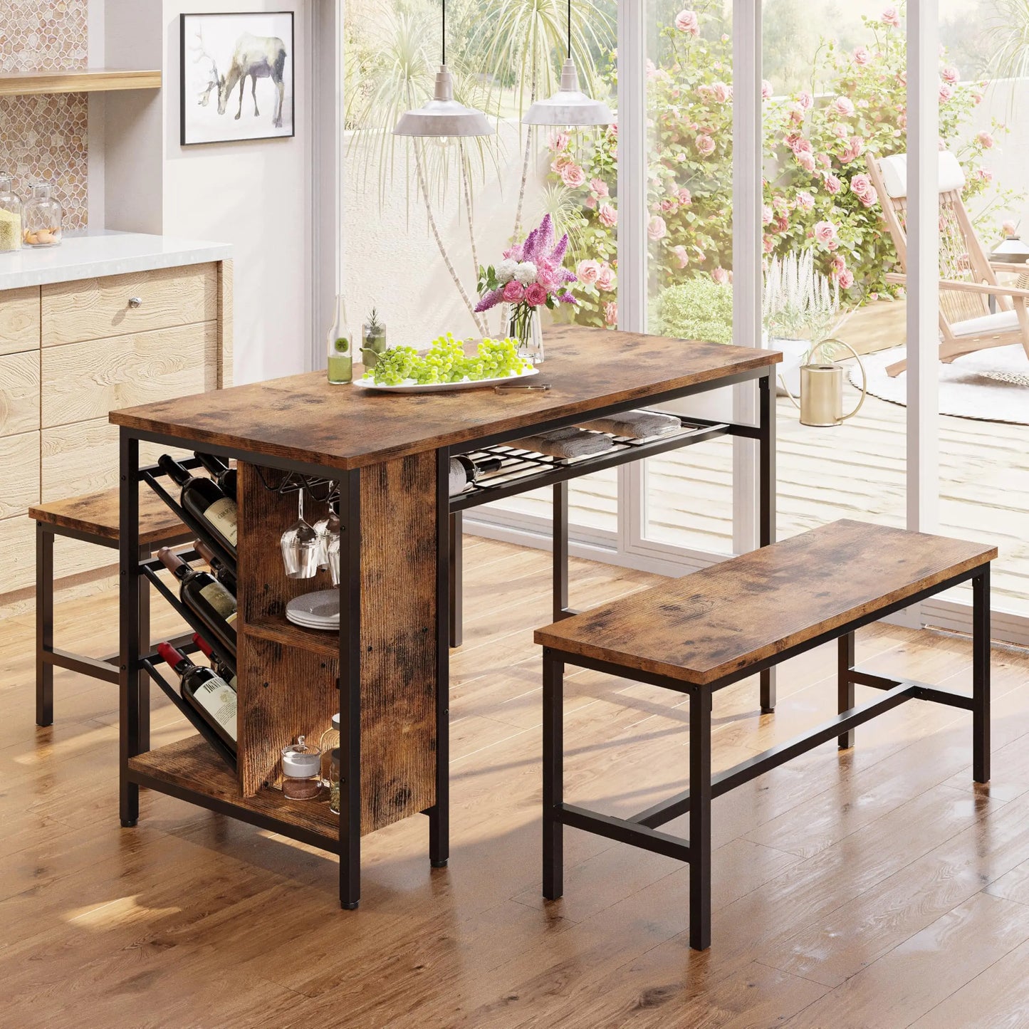 3-Piece Dining Table Set