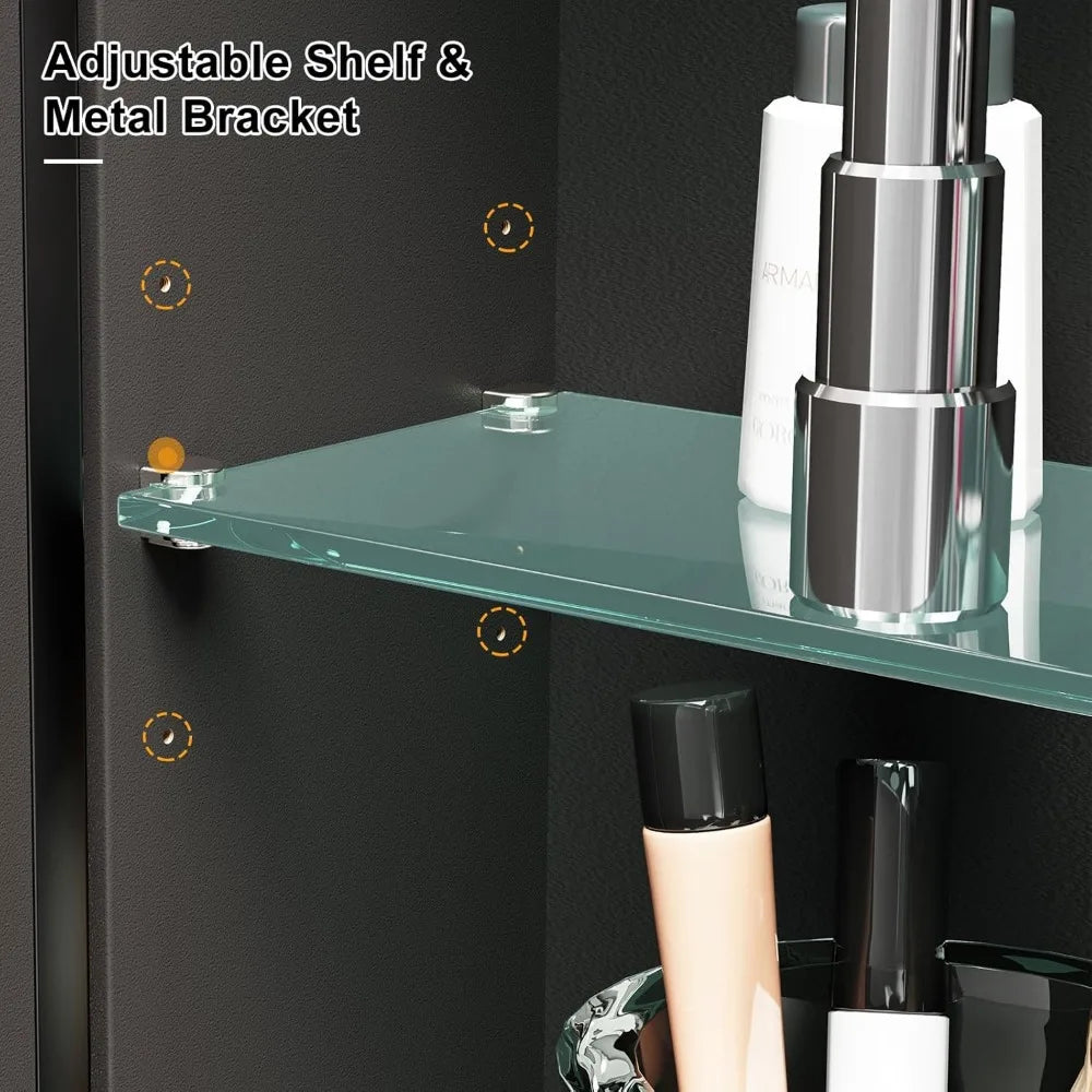 Medicine cabinet with mirror