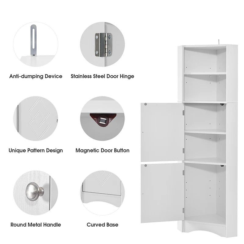 Tall Corner Cabinet