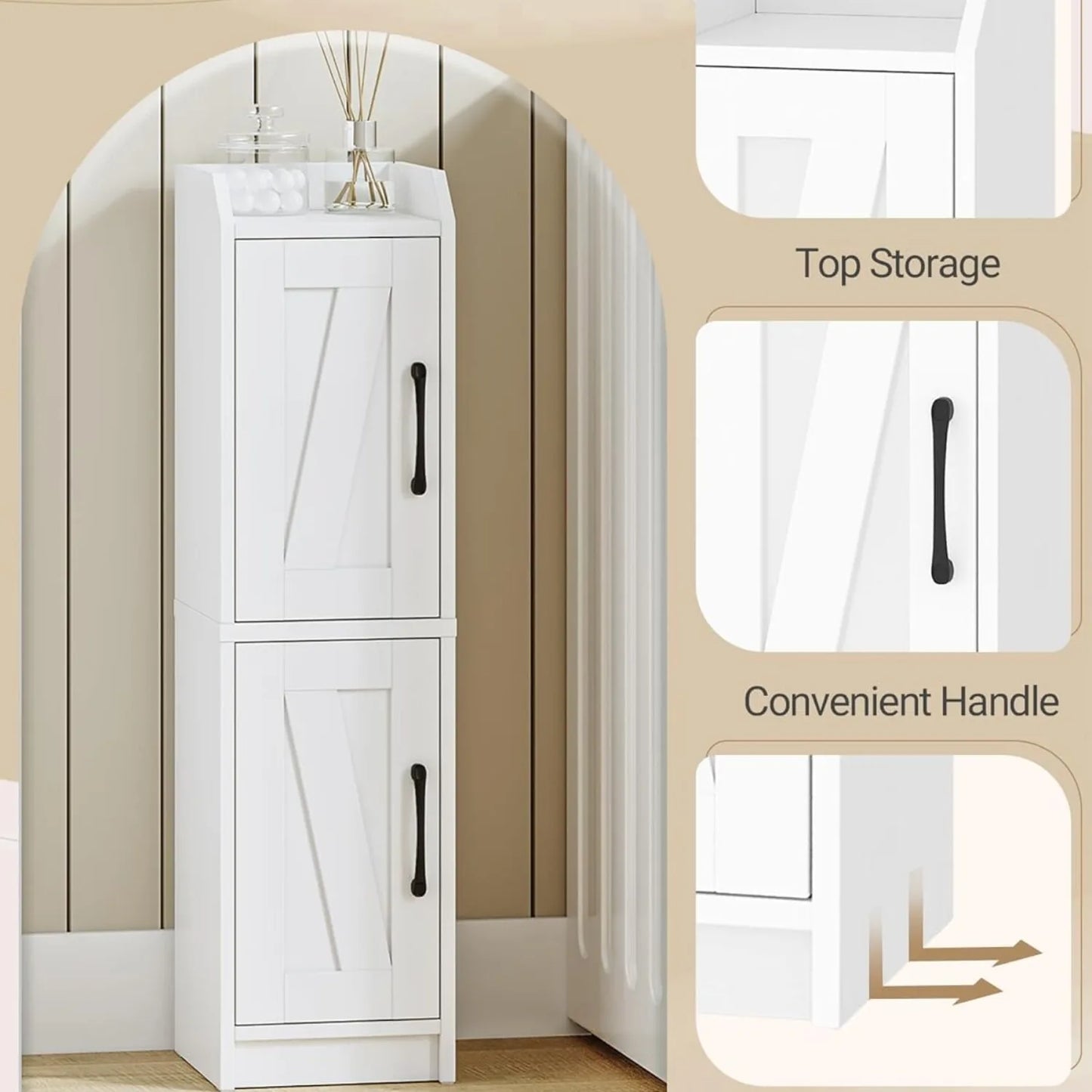 Narrow Bathroom Organizer Shelf
