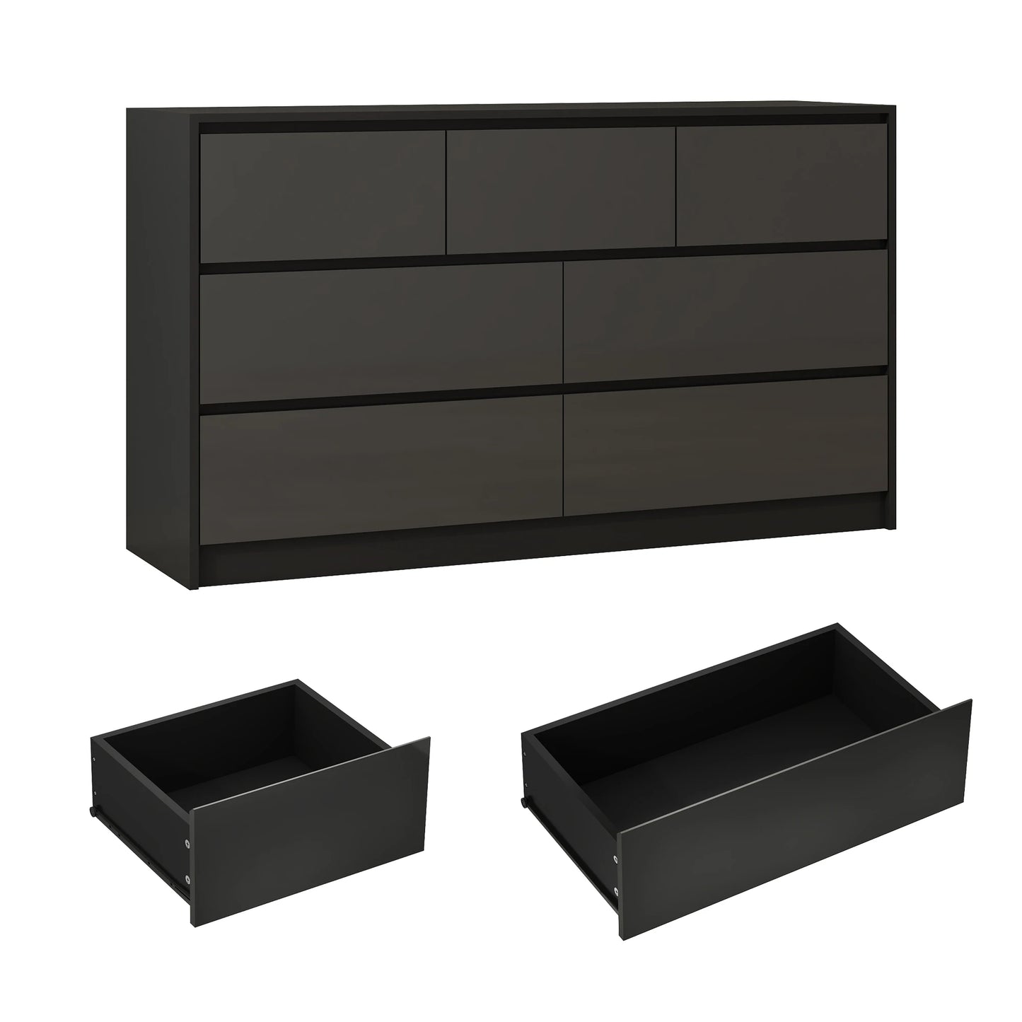 7 Drawer Dresser for Bedroom