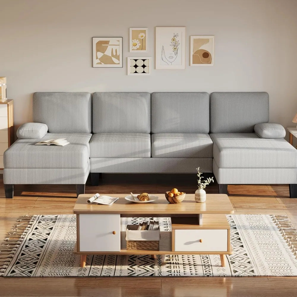 107.3" Sectional Couches for Living Room