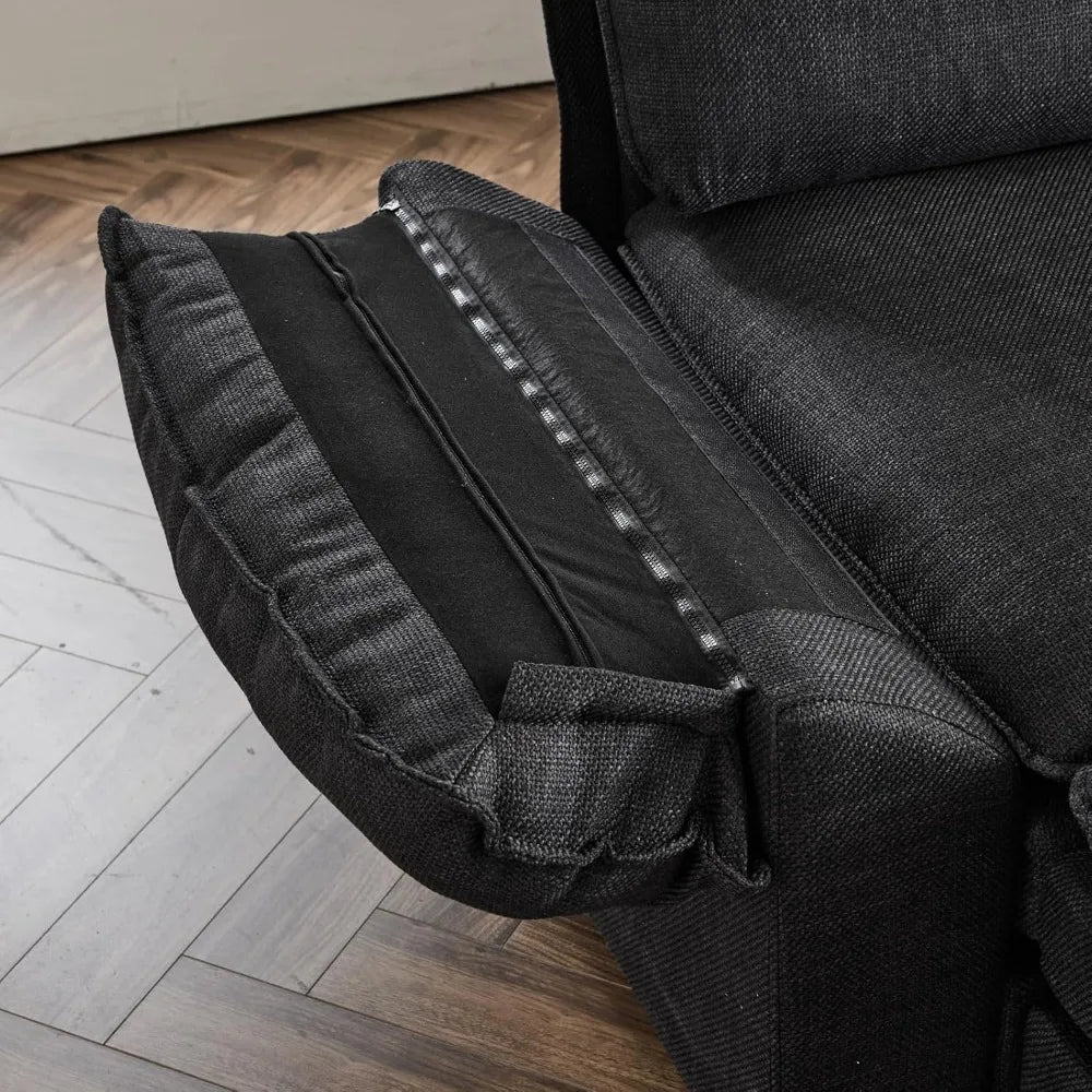 Modular Deep Seat Sofa Couch with Ottoman