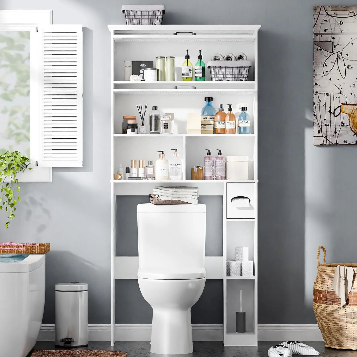 Over the Toilet Storage Cabinet