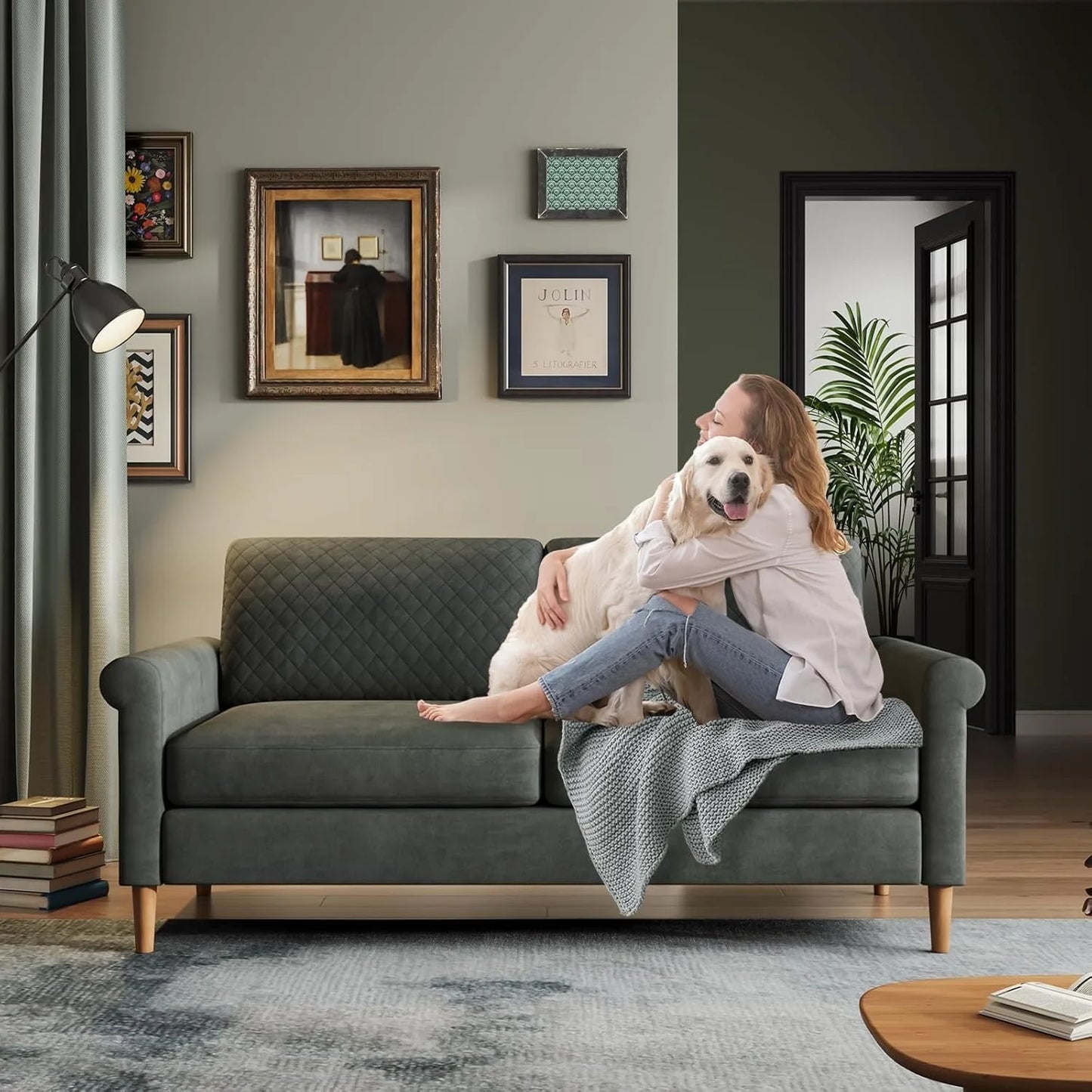 Modern Decor Loveseat Sofa Couches for Living Room