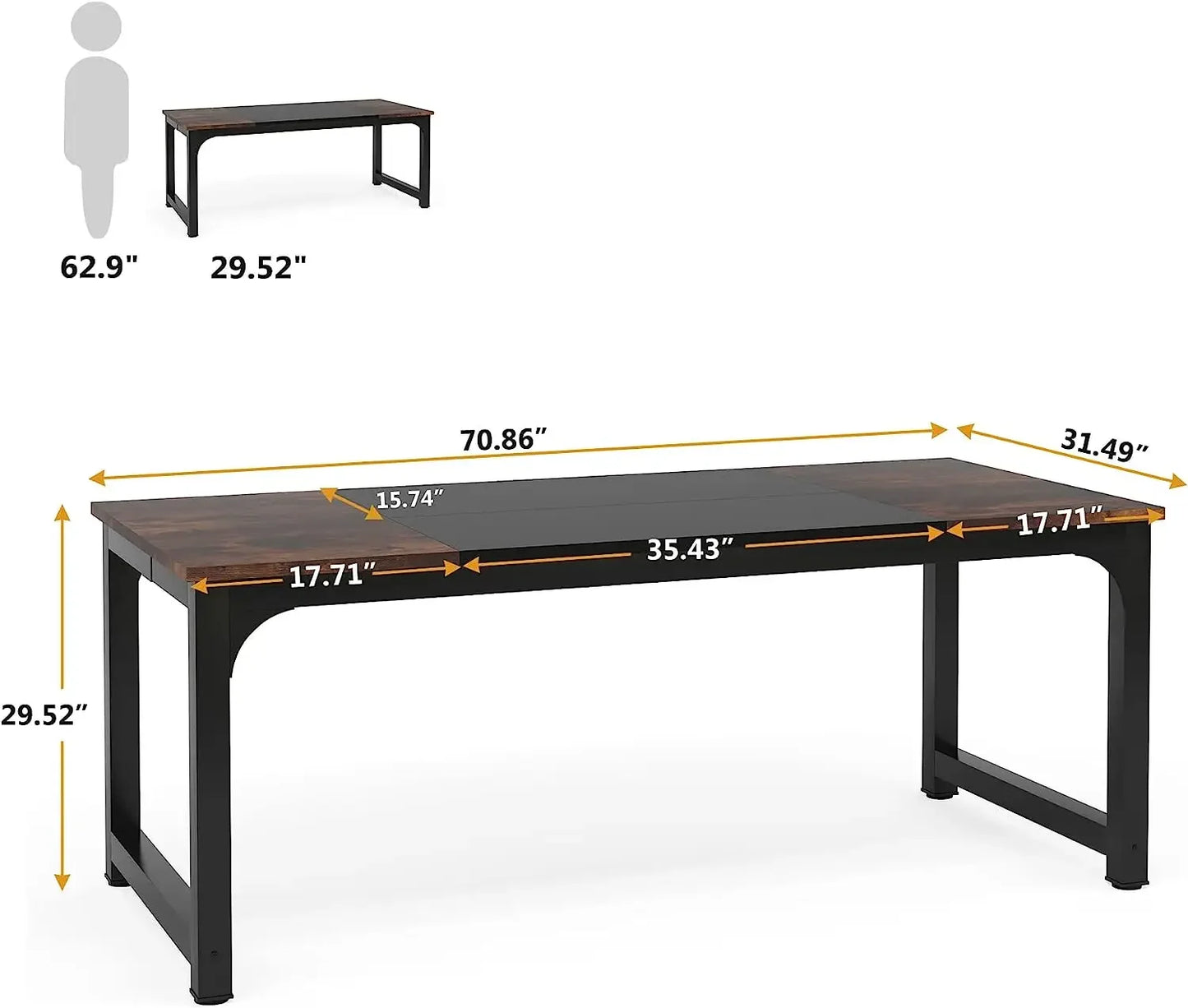 Modern Large Office Desk