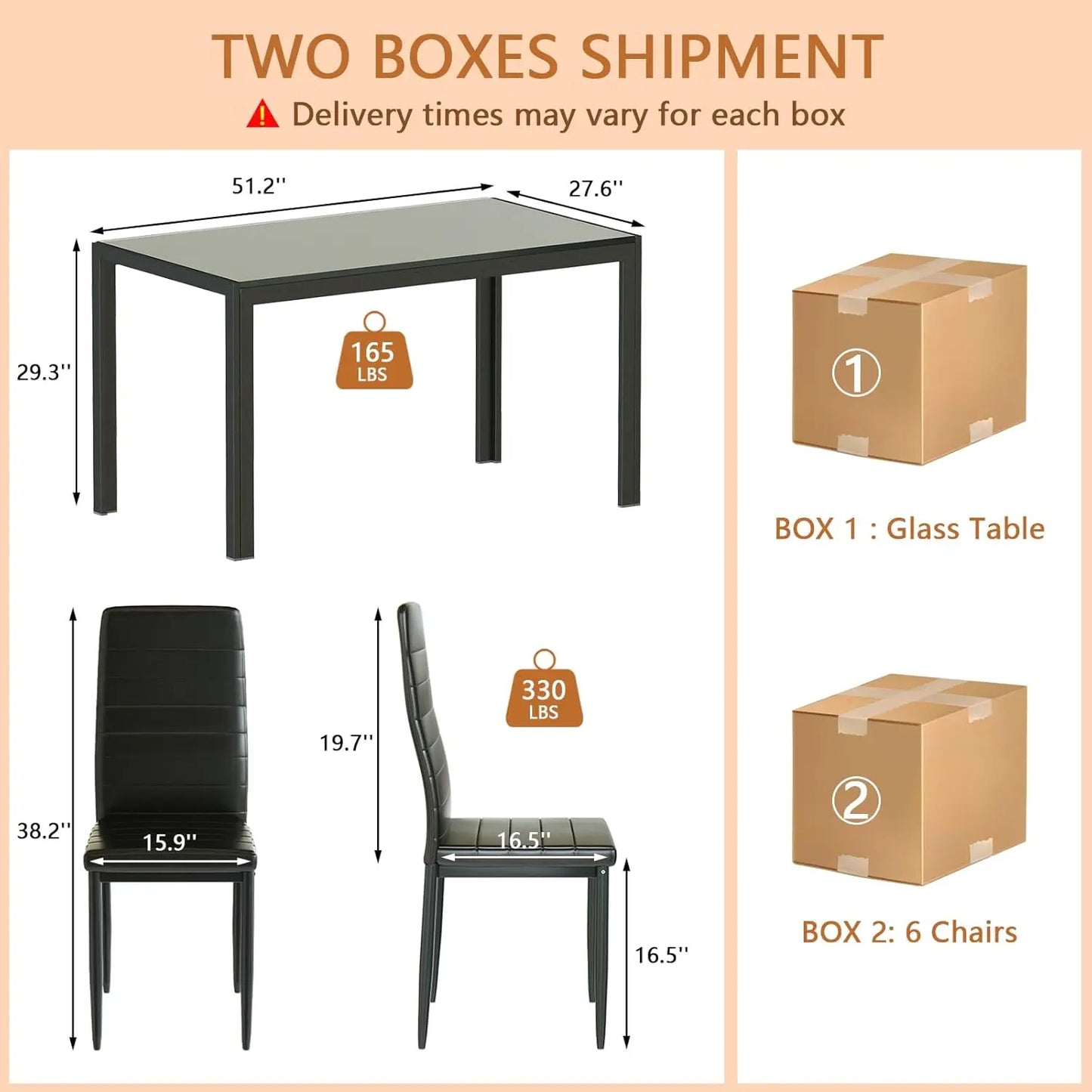 7 Piece Kitchen Table