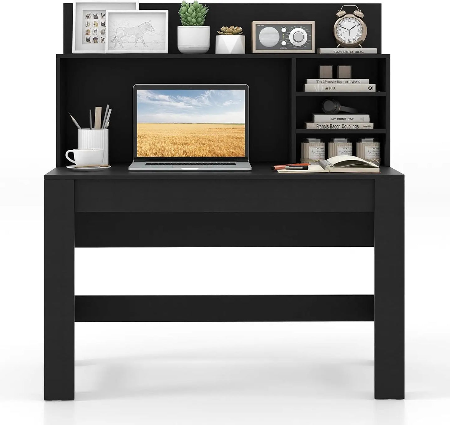 Computer Desk with Hutch Shelf