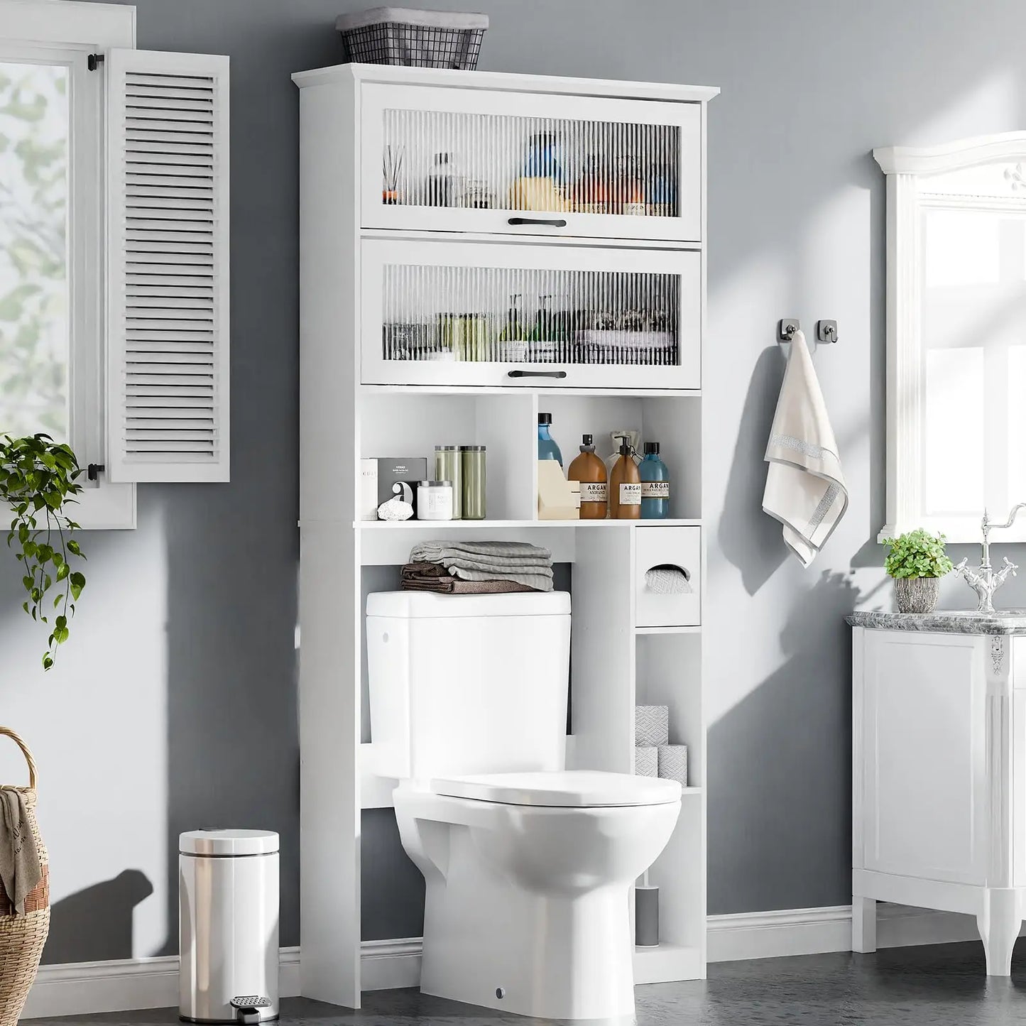 Over the Toilet Storage Cabinet