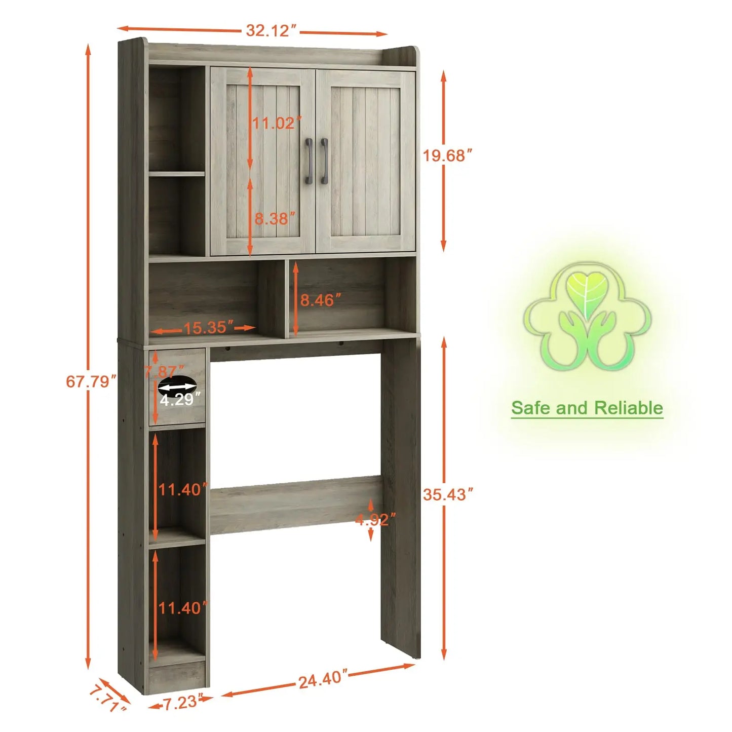 Bathroom Organizer Storage Cabinet