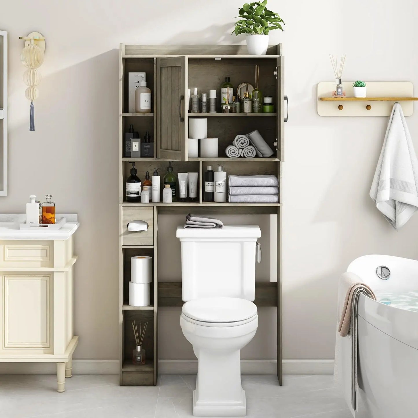 Bathroom Organizer Storage Cabinet