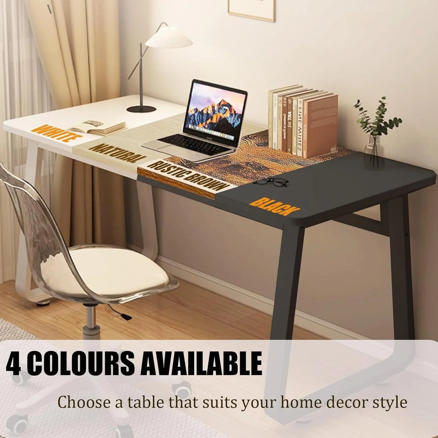 Computer Desk Modern Simple Style Desk for Home Office