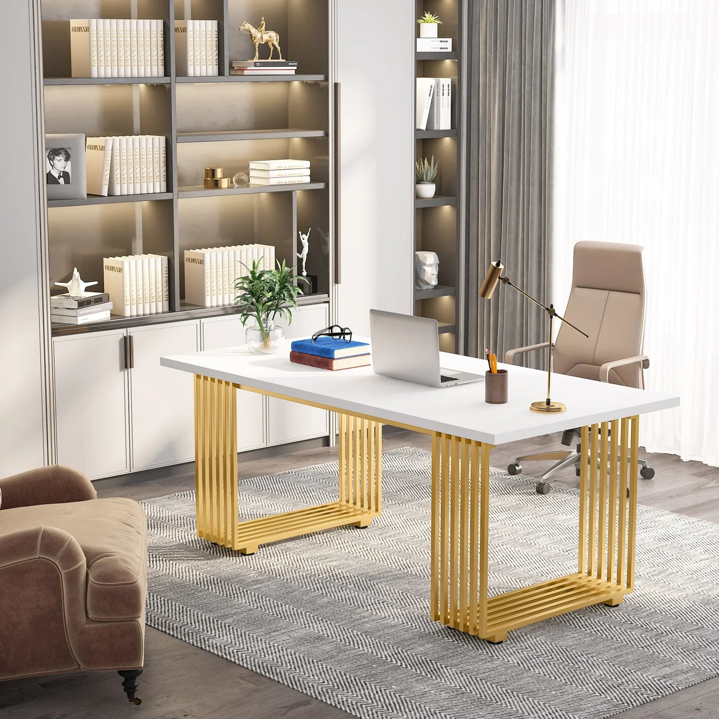 70.9" Modern Office Desk