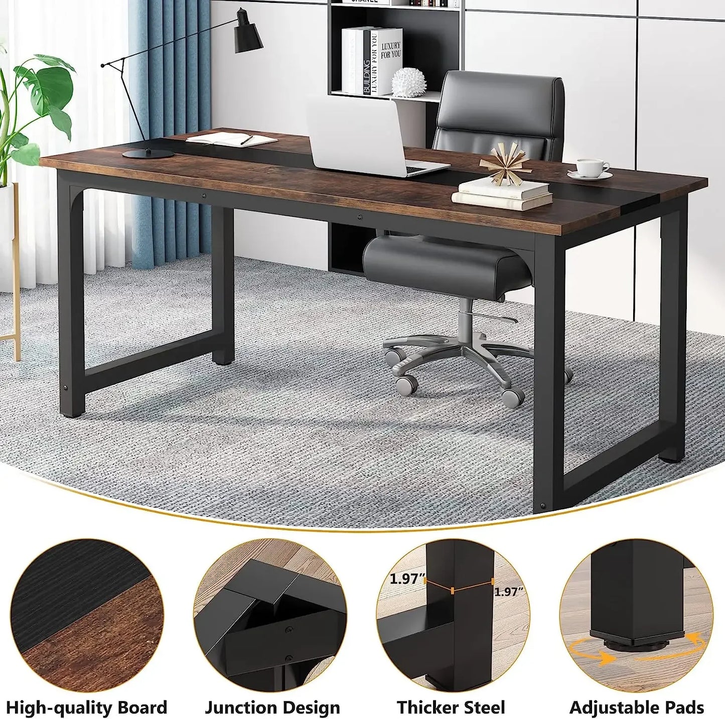 Modern Large Office Desk