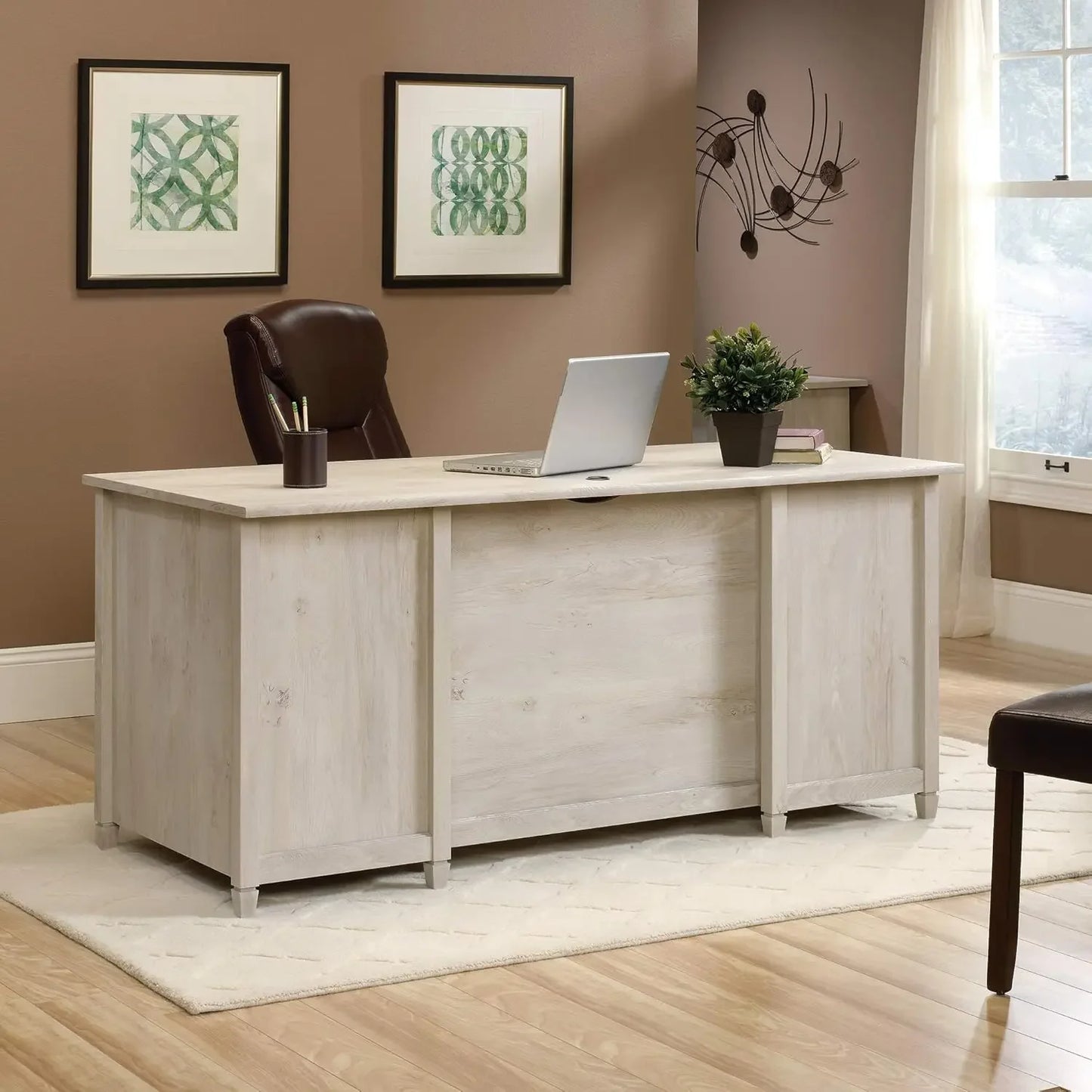 Executive Desk File Drawer Storage