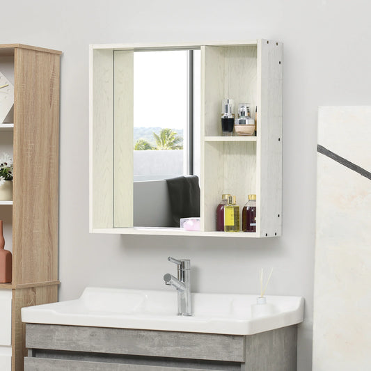 Wall Mounted Medicine Cabinet with Mirror