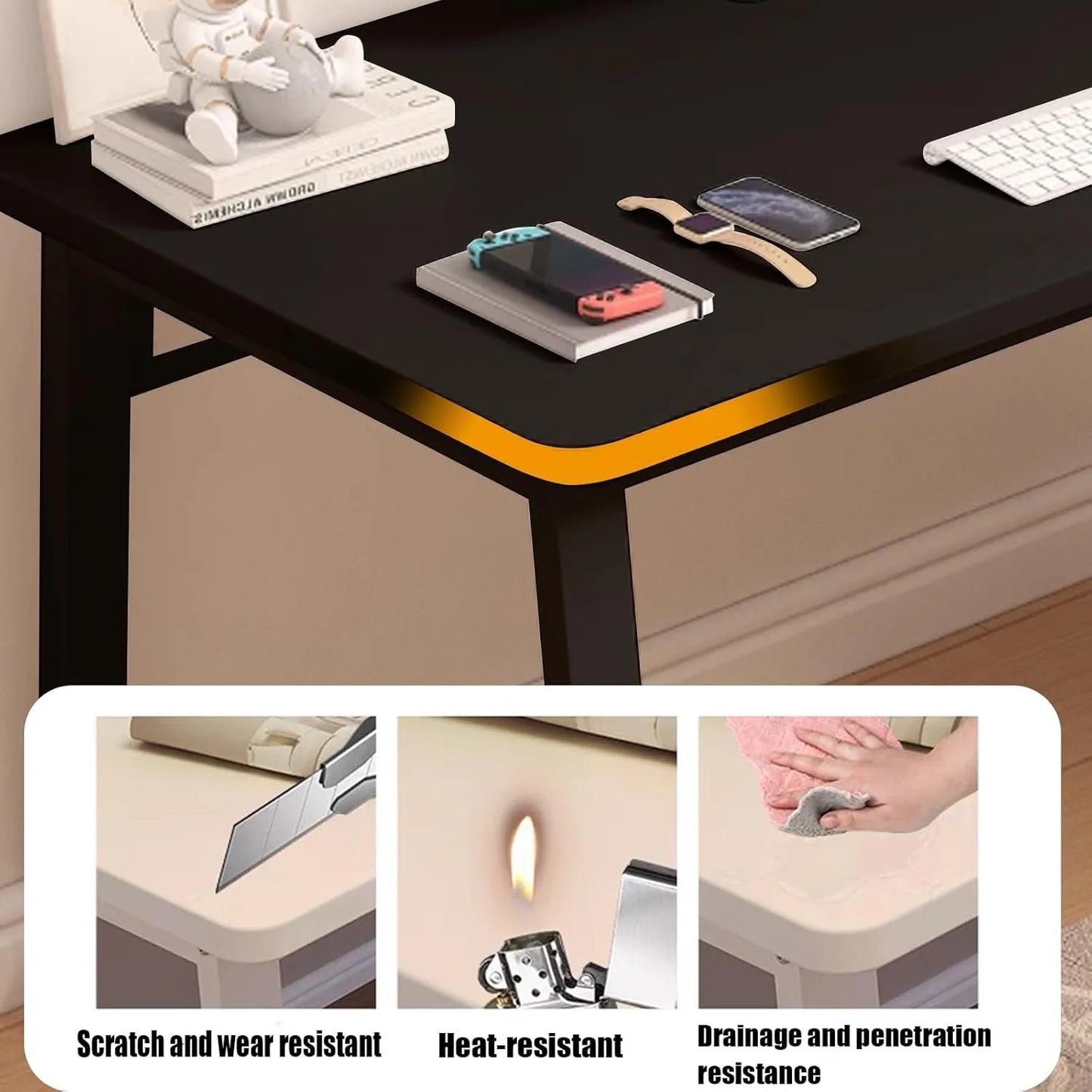 Computer Desk Modern Simple Style Desk for Home Office